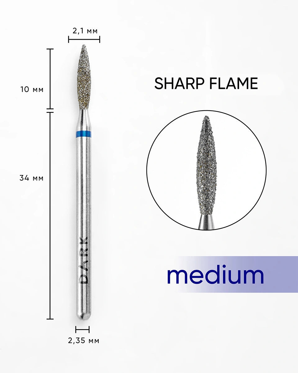 DARK Acute Flame 2.1x10 mm (Blue)