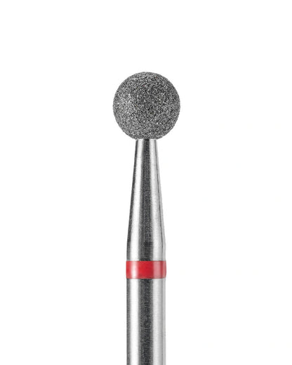Nail drill bit DARK Ball 4 mm (Red)