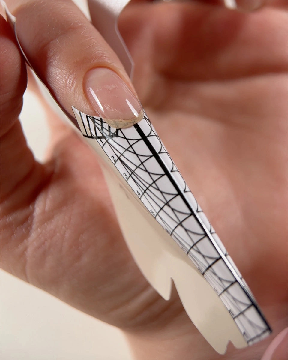 DARK Forms for nail extensions (elongated), 300 pcs